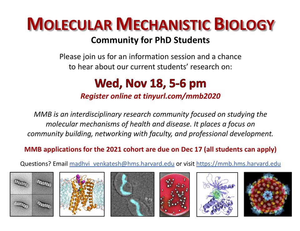 MMB Info Session Flyer